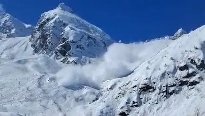 La valanga in Presena