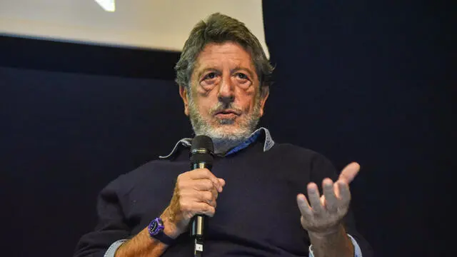 Andrea Purgatori all’evento “Incontri con la Storia” promosso dalla Fondazione AEM, Milano 12 Ottobre 2020 ANSA/MATTEO CORNER