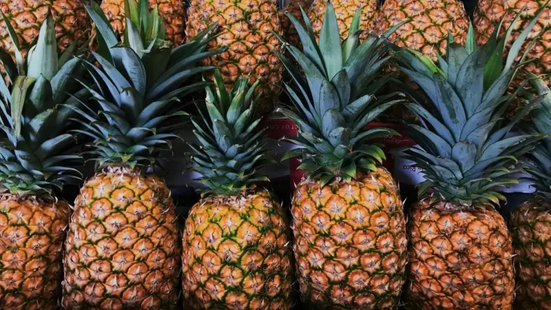 Gli ananas tecnicamente sono infruttescenze, non frutti