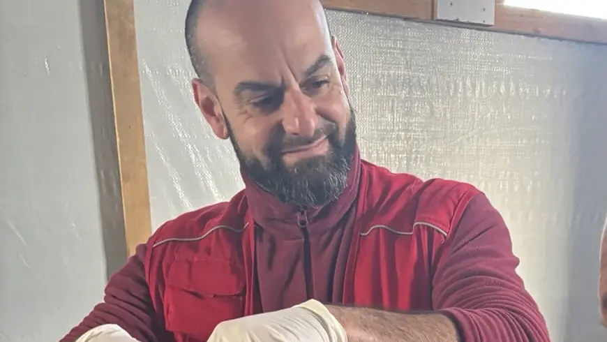 Roberto Guerrieri, infermiere Emergency nella Striscia