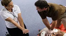 Mattia Raffaeli di recente ha partecipato a un corso di rianimazione - Foto dall'archivio