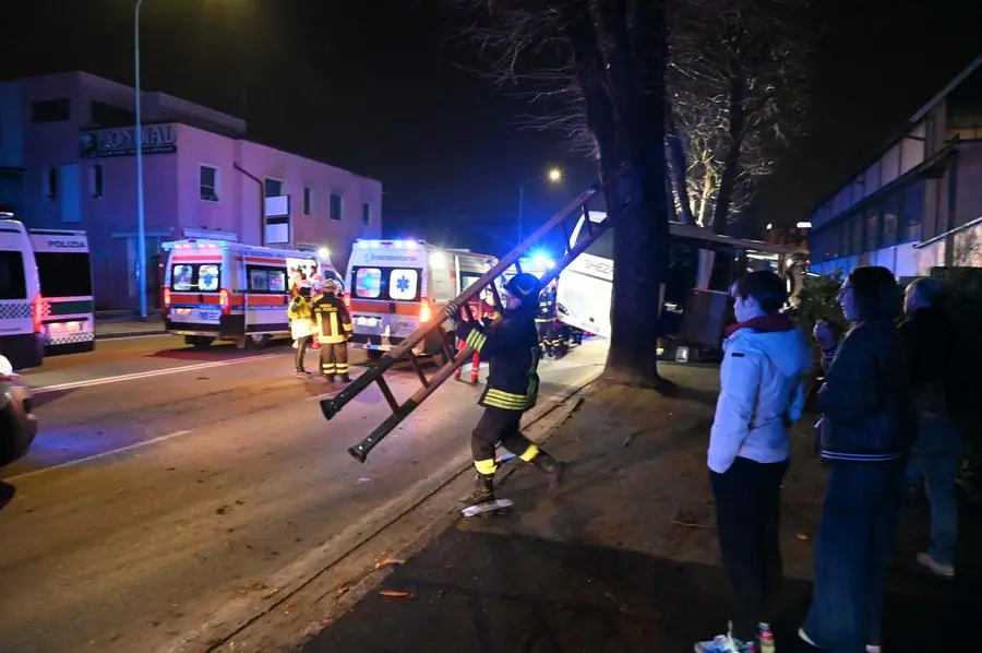CRONACA BRESCIA VIA ORZINUOVI INCIDENTE MORTALE REDAZIONE CRONACA 20-03-2025 GABRIELE STRADA NEW EDEN GROUP