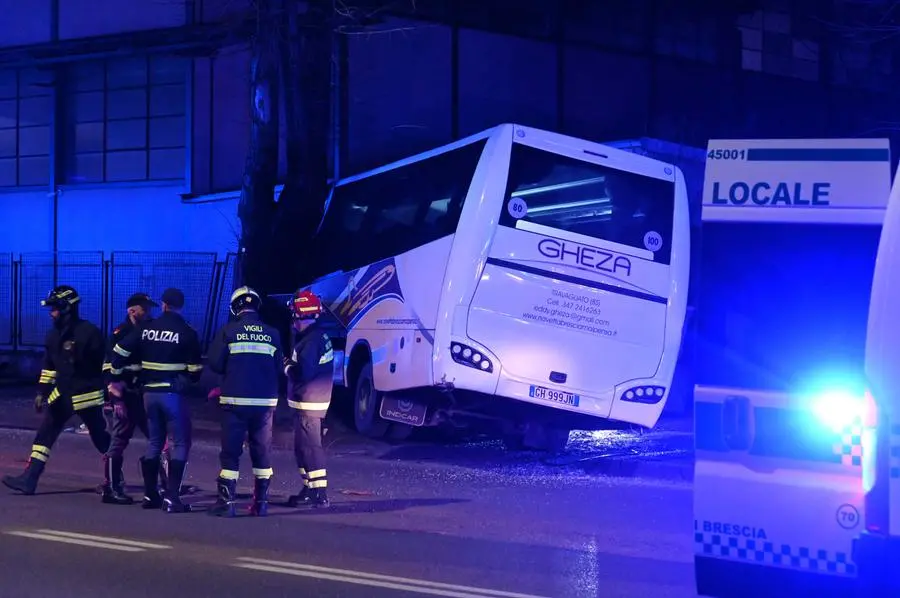 CRONACA BRESCIA VIA ORZINUOVI INCIDENTE MORTALE REDAZIONE CRONACA 20-03-2025 GABRIELE STRADA NEW EDEN GROUP