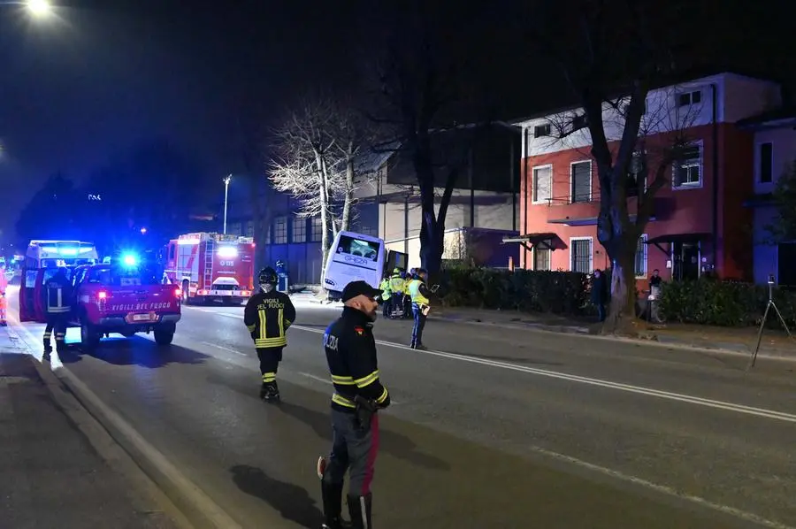 CRONACA BRESCIA VIA ORZINUOVI INCIDENTE MORTALE REDAZIONE CRONACA 20-03-2025 GABRIELE STRADA NEW EDEN GROUP