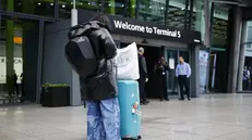 L'aeroporto di Heathrow durante il blackout