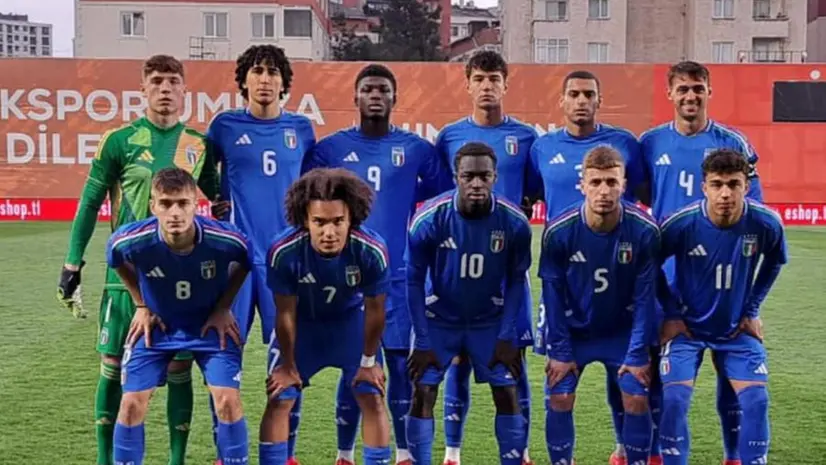 Patrick Nuamah con la nazionale Under 20