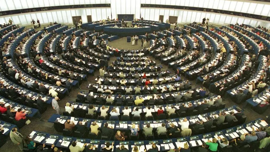 L'emiciclo del Parlamento europeo - © www.giornaledibrescia.it