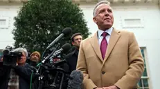 epa11945052 US Middle East envoy Steve Witkoff speaks to the media at the White House in Washington, DC, USA, 06 March 2025. EPA/WILL OLIVER