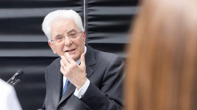 Il Presidente della Repubblica Sergio Mattarella in occasione della cerimonia di inaugurazione del Villaggio “Agricoltura è” nell’anniversario della firma dei Trattati di Roma (foto di Francesco Ammendola - Ufficio per la Stampa e la Comunicazione della Presidenza della Repubblica)
