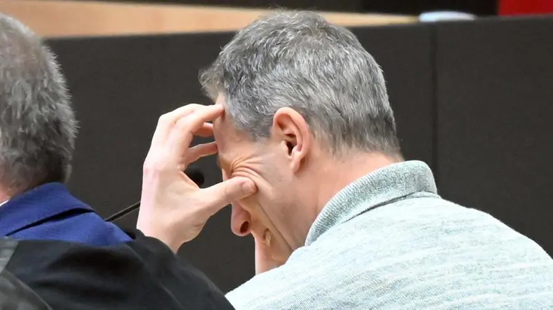 Ruben Andreoli in aula lo scorso settembre - Foto Gabriele Strada/Neg © www.giornaledibrescia.it