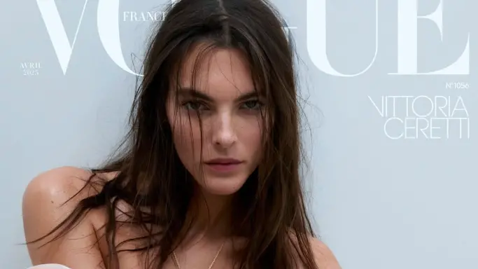 La copertina di Vogue France con Vittoria Ceretti, Instagram