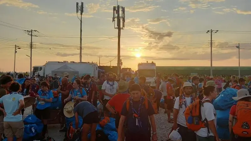 Raduno mondiale a Jamboree in Corea del Sud - Foto simbolica