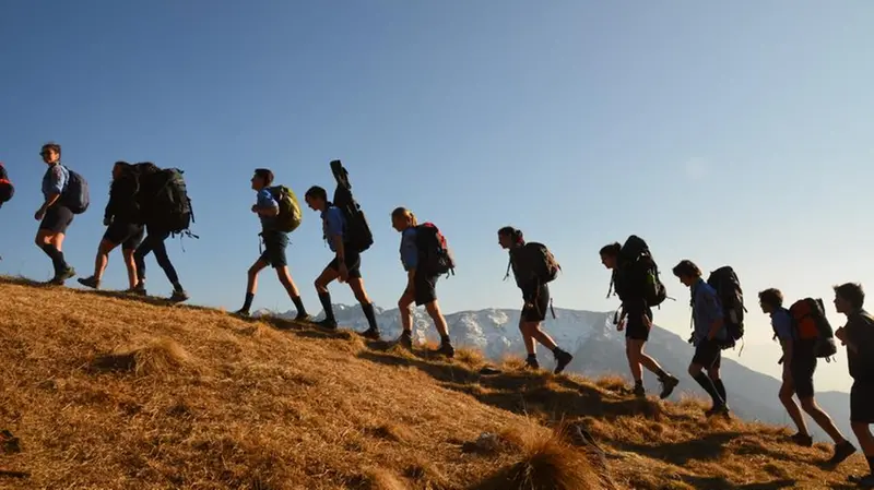 Un'escursione in montagna - Foto simbolica