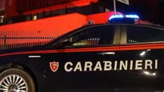 Generica macchina dei Carabinieri a Merano in Alto Adige