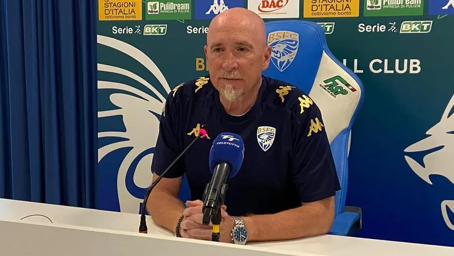 Rolando Maran, tecnico del Brescia - © www.giornaledibrescia.it