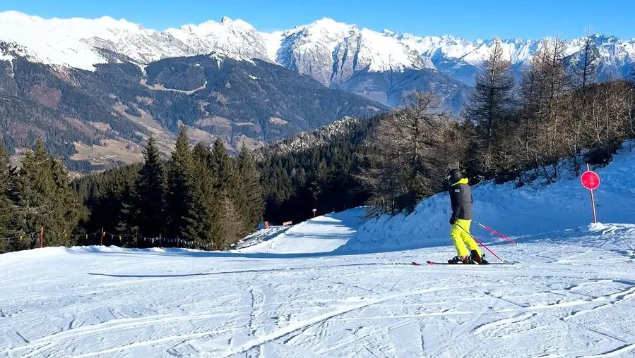 Una delle piste sul Monte Altissimo