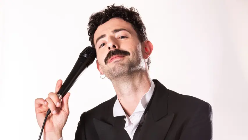 Il comico Pierluca Mariti - Foto Francesco Margutti