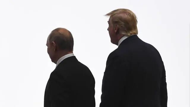 Il presidente russo Putin e quello americano Trump - Foto Ansa © www.giornaledibrescia.it