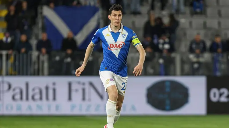 Il capitano del Brescia Dimitri Bisoli - Foto New Reporter Nicoli © www.giornaledibrescia.it