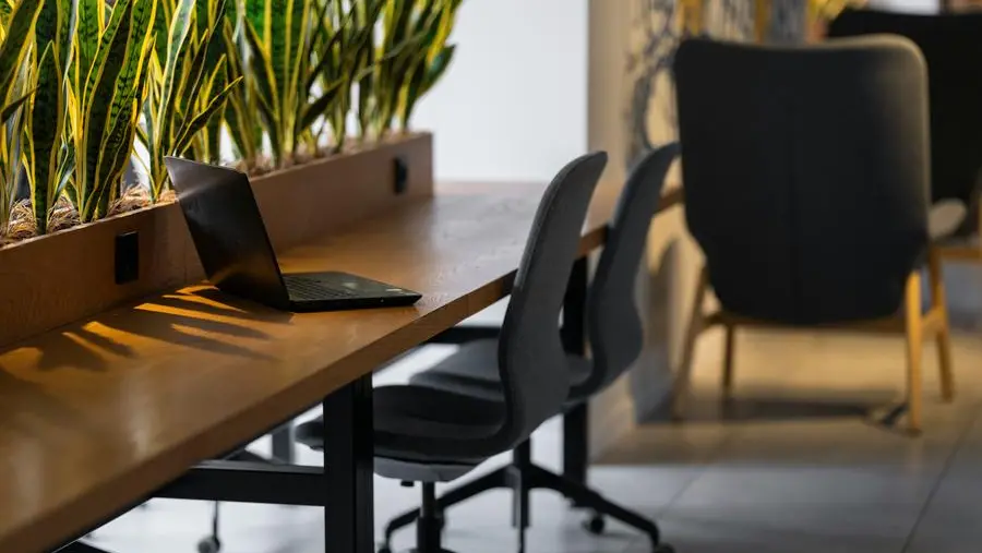 Una postazione di lavoro
