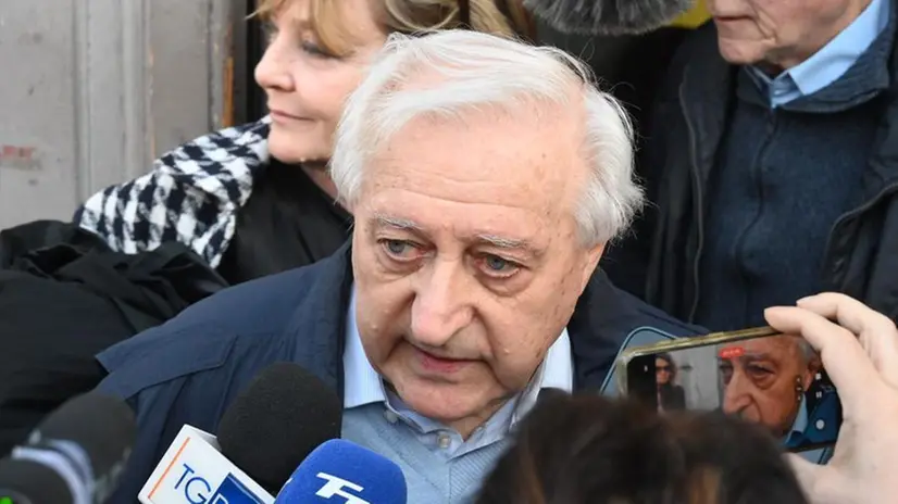 Gli scatti dopo la sentenza di condanna a Marco Toffalloni