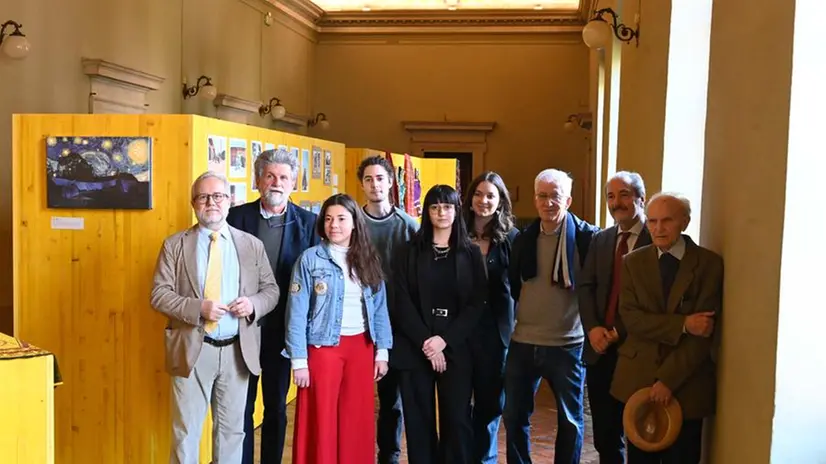 CRONACA BRESCIA PALAZZO COLLEONI MARTINENGO INAUGURAZIONE MOSTRA MAISHA REDAZIONE CRONACA 05-04-2025 GABRIELE STRADA NEW EDEN GROUP                             