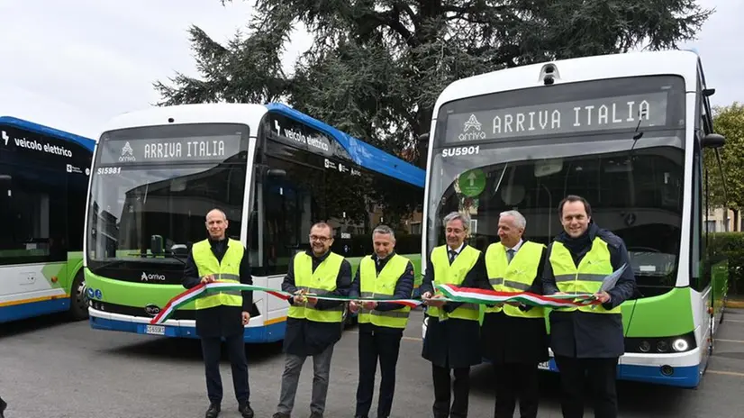 I nuovi mezzi elettrici di Arriva