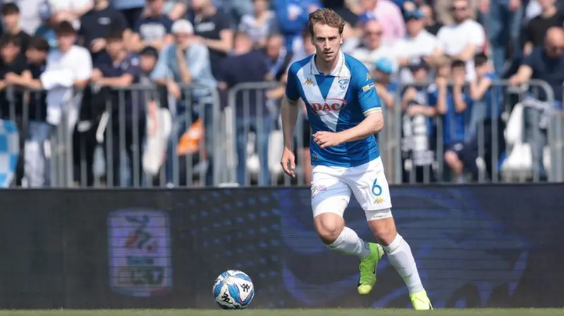 Verreth durante la partita con il Mantova - Foto New Reporter Comincini © www.giornaledibrescia.it