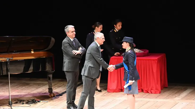 CRONACA BRESCIA TEATRO GRANDE FESTA DELLA POLIZIA DI STATO REDAZIONE CRONACA 10-04-2025 GABRIELE STRADA NEW EDEN GROUP                             