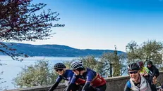 Ciclisti impegnati nel giro cicloturistico di una passata edizione - © www.giornaledibrescia.it