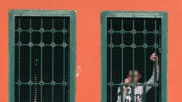 Incendio al interno del carcere Beccaria Incendio all'interno del carcere Beccaria, Milano, 24 Marzo 2025, Ansa/Andrea Fasani