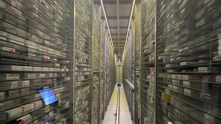 In Poliambulanza un robot gestisce 36mila confezioni di farmaci © www.giornaledibrescia.it
