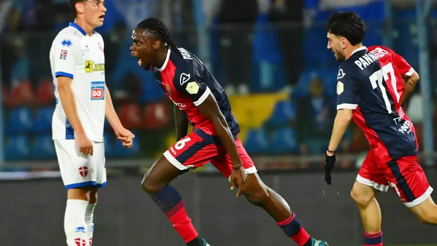 Joshua Tenkorang ha firmato il gol del pareggio - Foto ufficio Stampa Lumezzane