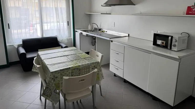 Uno degli appartamenti a disposizione delle persone con disabilità