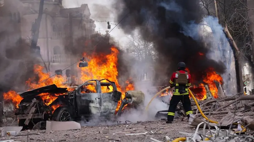 Le operazioni di salvataggio a Sumy - The State Emergency Service of Ukraine