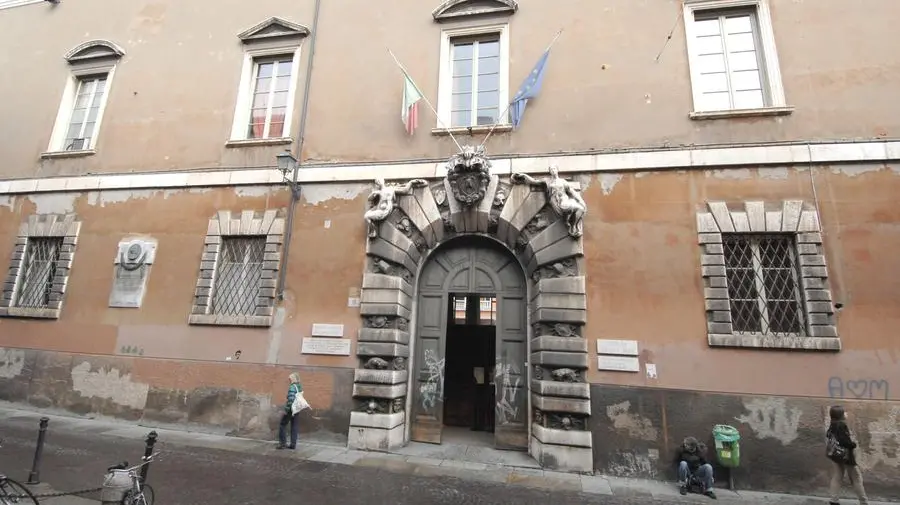 L’ingresso dell’ateneo in via Trieste - Foto d'archivio