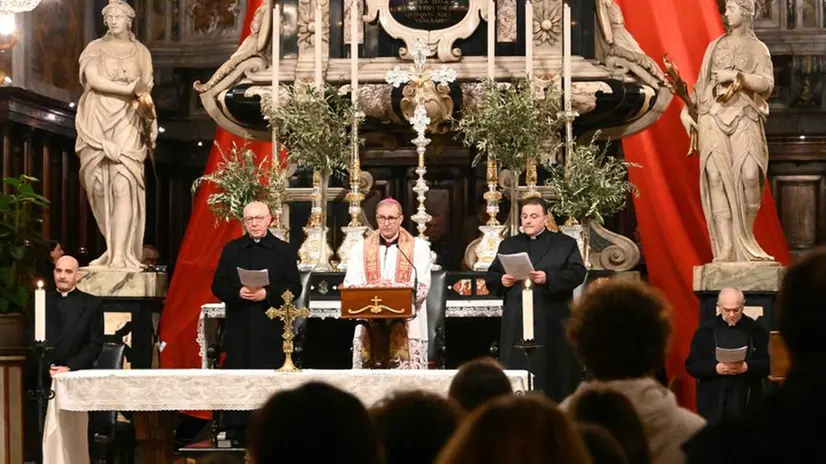 La Via Crucis nella chiesa di San Faustino