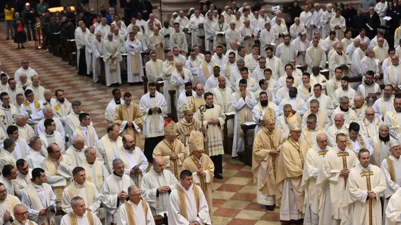 La messa crismale del Giovedì santo