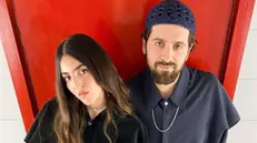 Joan Thiele e Frah Quintale insieme prima di salire sul palco dell'Ariston - Foto Instagram