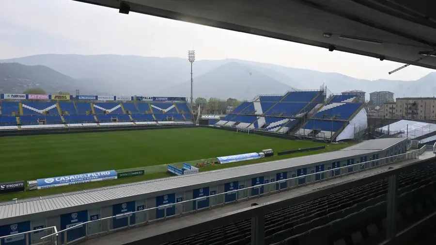 Una veduta dello stadio Rigamonti © www.giornaledibrescia.it