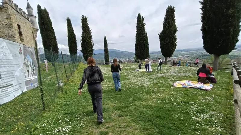 Il picnic di Pasquetta alla Santissima di Gussago