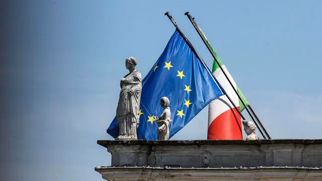 Preparativi e sicurezza a Villa Villa Doria Pamphilj prima degli Stati Generali sull’Economia, Roma 12 Giugno 2020. ANSA/GIUSEPPE LAMI