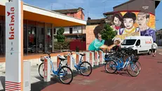 La nuova postazione davanti al Borsoni