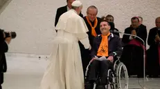 Paolo Marchiori con papa Francesco - Foto Facebook Paolo Marchiori
