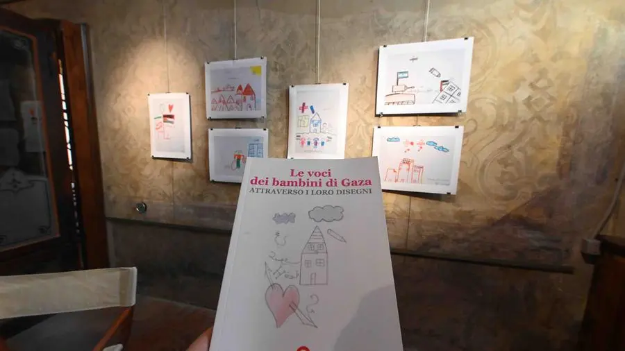 Gaza, in mostra a Brescia la guerra vista con gli occhi dei bambini ...