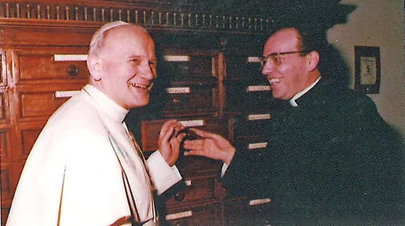 Al fianco di Giovanni Paolo II - © www.giornaledibrescia.it