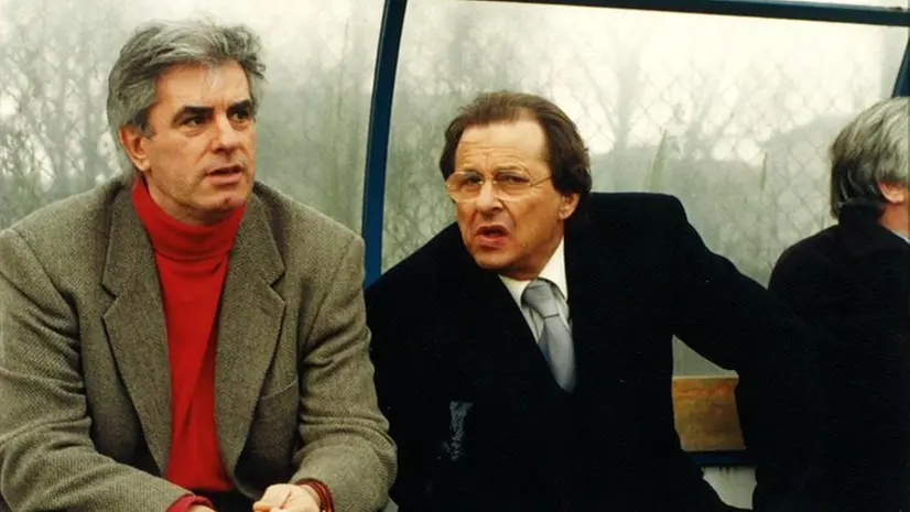 Gigi Maifredi e Gino Corioni, due figure storiche per l'Ospitaletto - Foto archivio storico Eden/GdB