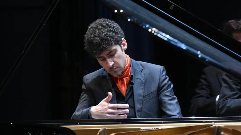 Il pianista bresciano Federico Colli - Foto New Reporter Favretto © www.giornaledibrescia.it