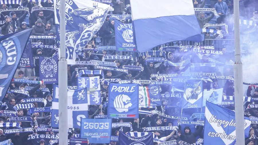 I tifosi bresciani si preparano alla trasferta di Cittadella © www.giornaledibrescia.it
