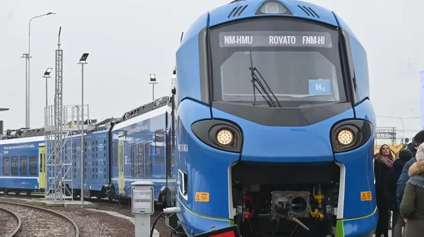 Un treno a idrogeno - © www.giornaledibrescia.it